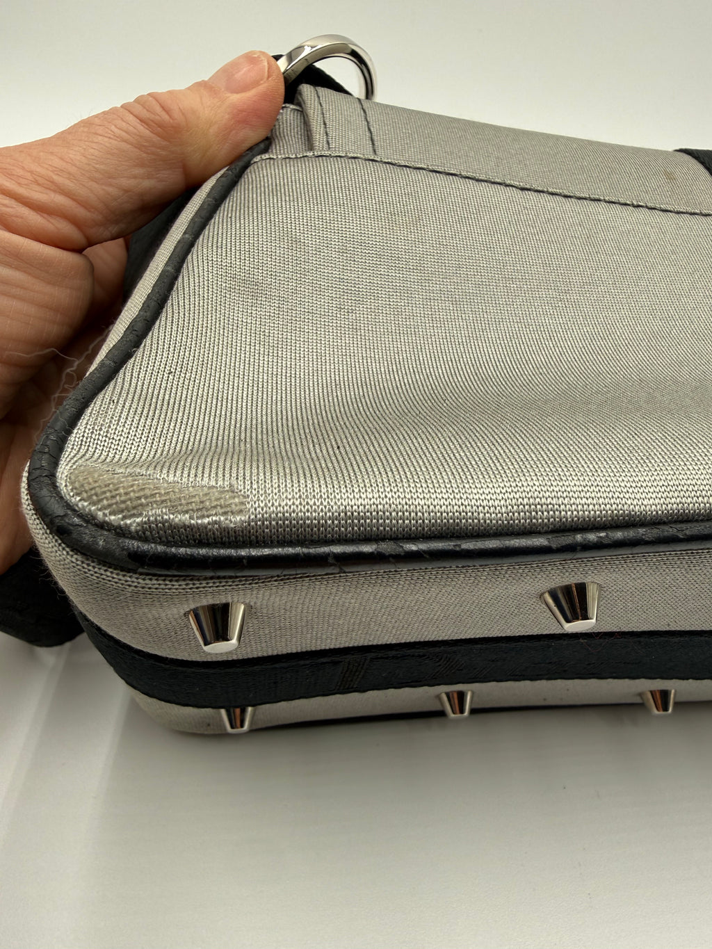 Dior Borsa "Hardcore" Jon Galliano Tela Verde