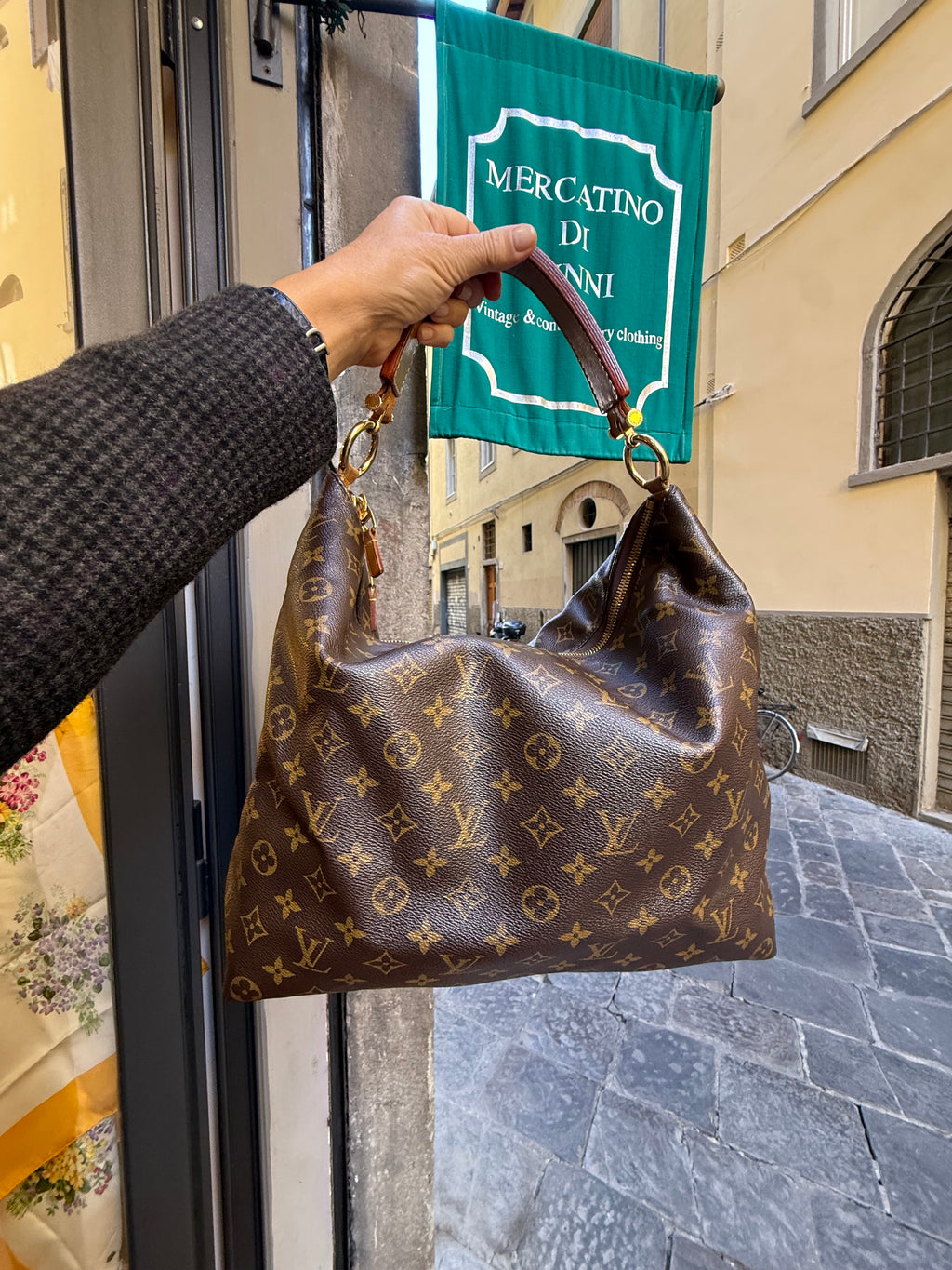 Borsa Louis  Vuitton Sully MM in Tela Monogram