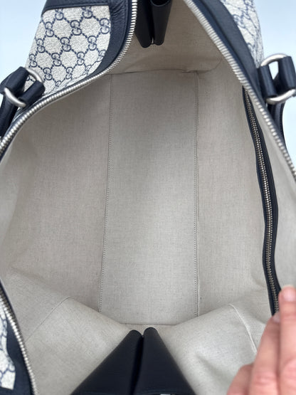 Gucci Savoy Borsone viaggio Tela Supreme GG