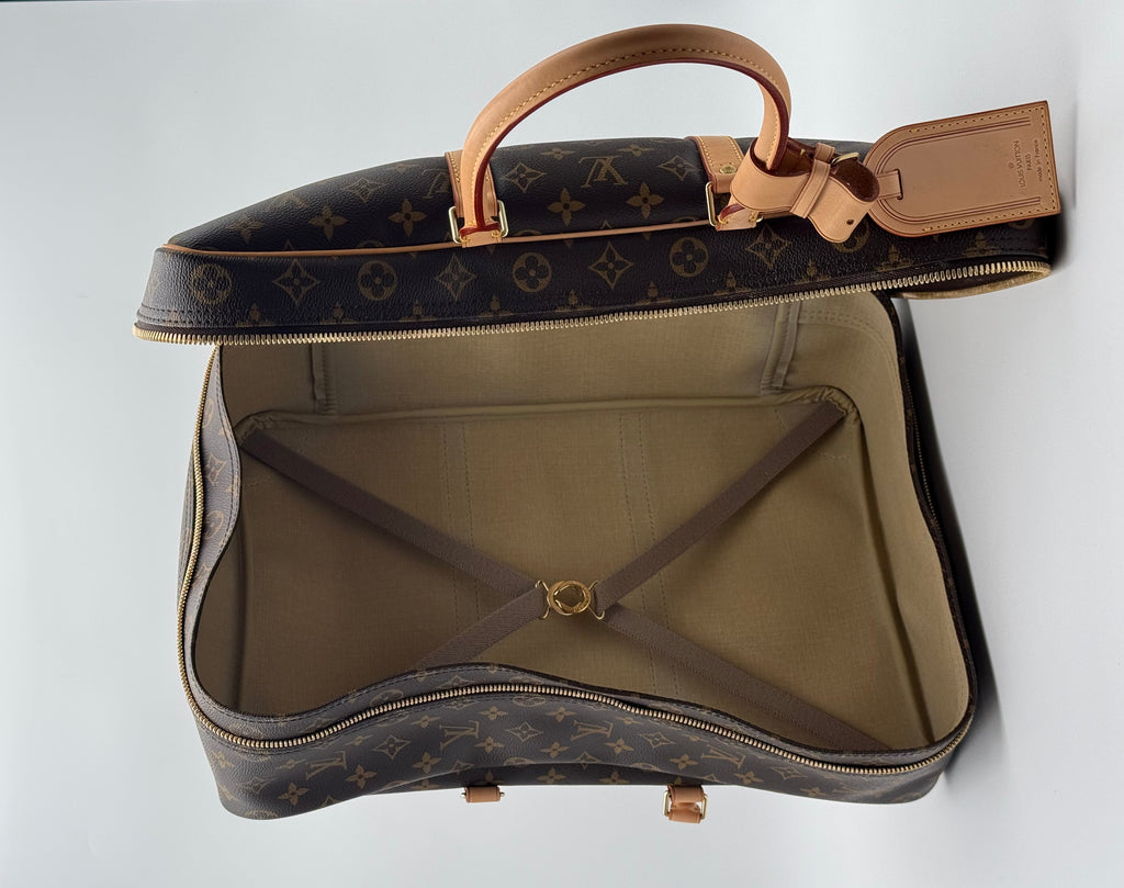 Louis Vuitton Valigia Morbida Sirius 45 Tela Monogram Marrone
