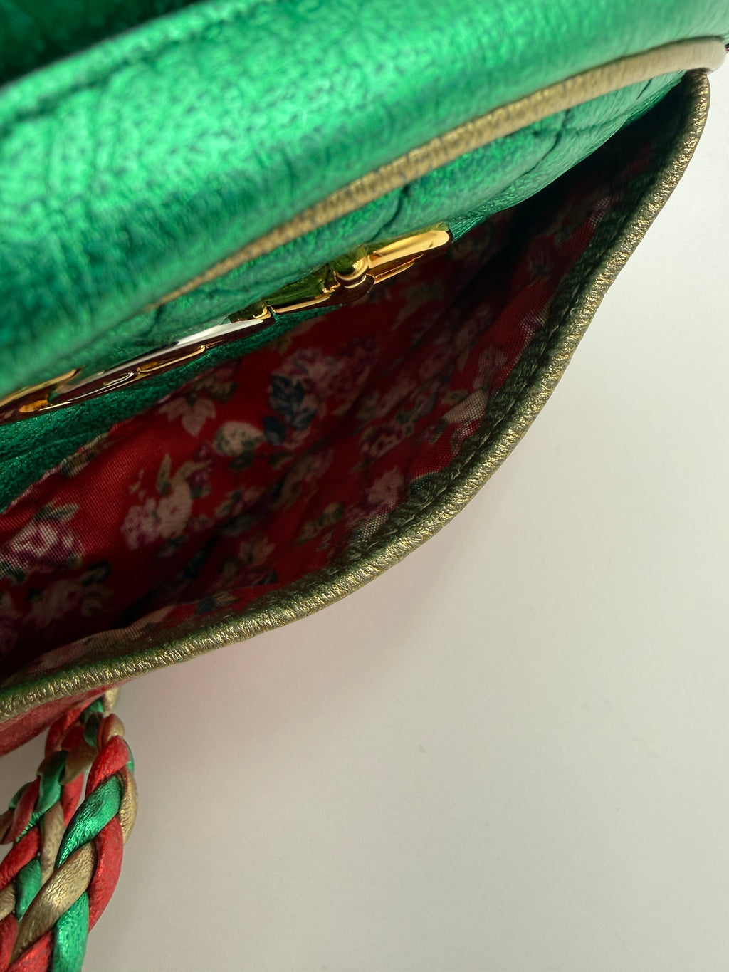 Gucci Laminate in Pelle Trapuntata Mini Cruise 2019