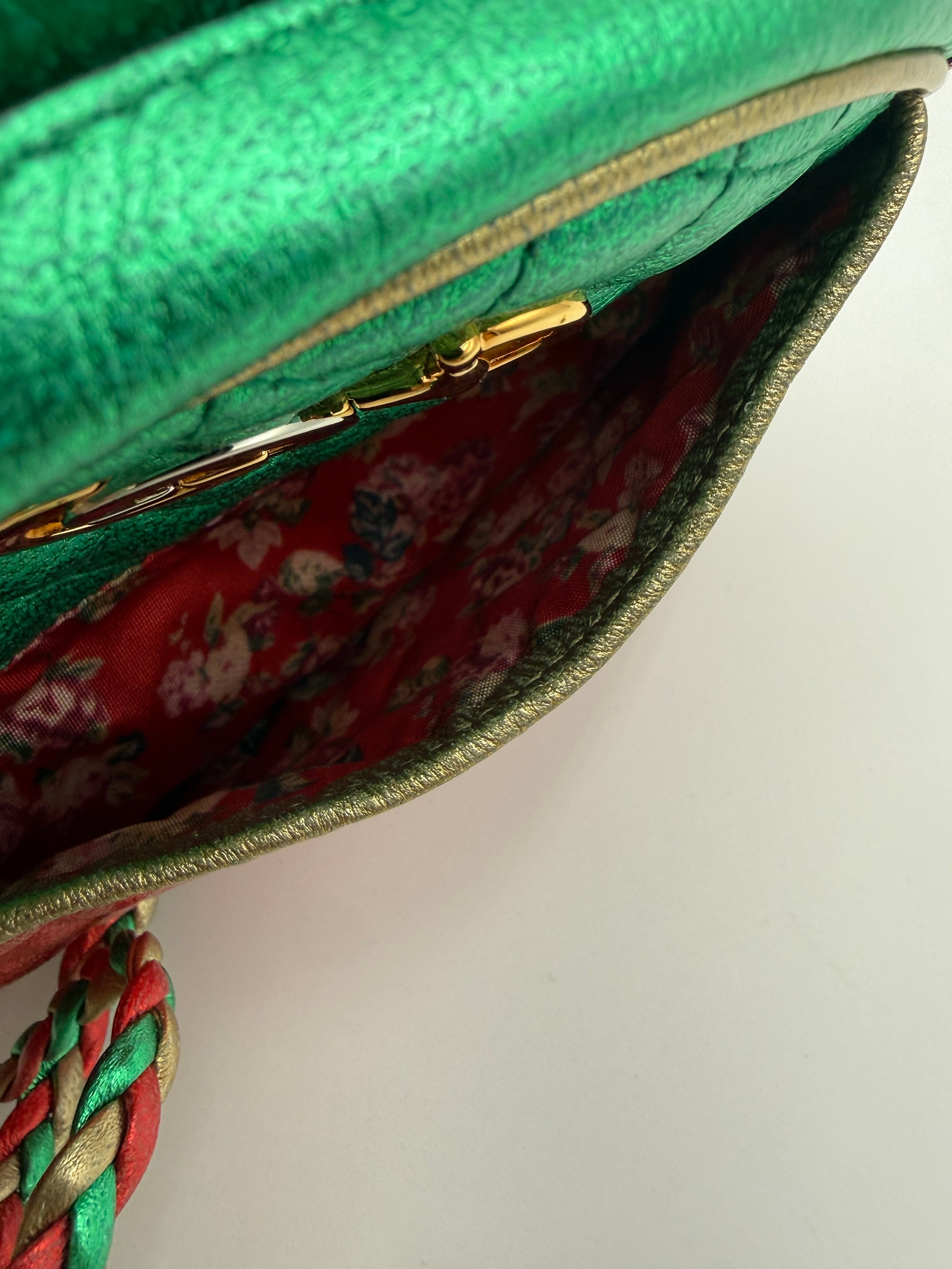 Gucci Laminate in Pelle Trapuntata Mini Cruise 2019
