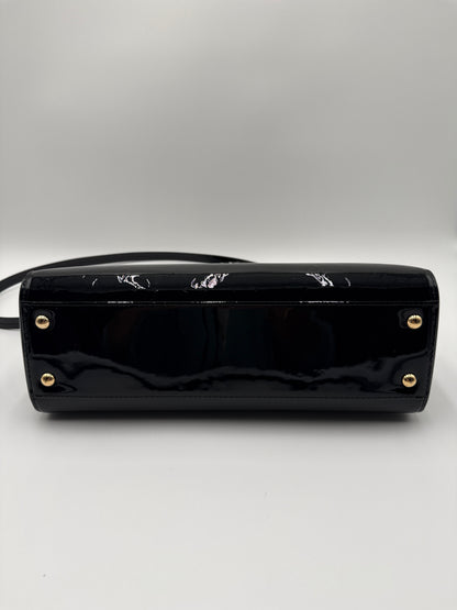 Louis Vuitton Borsa Brea MM Vernice Nera