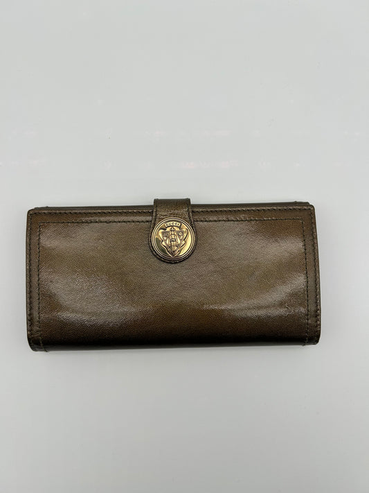 Portafoglio Gucci in pelle Hysteria