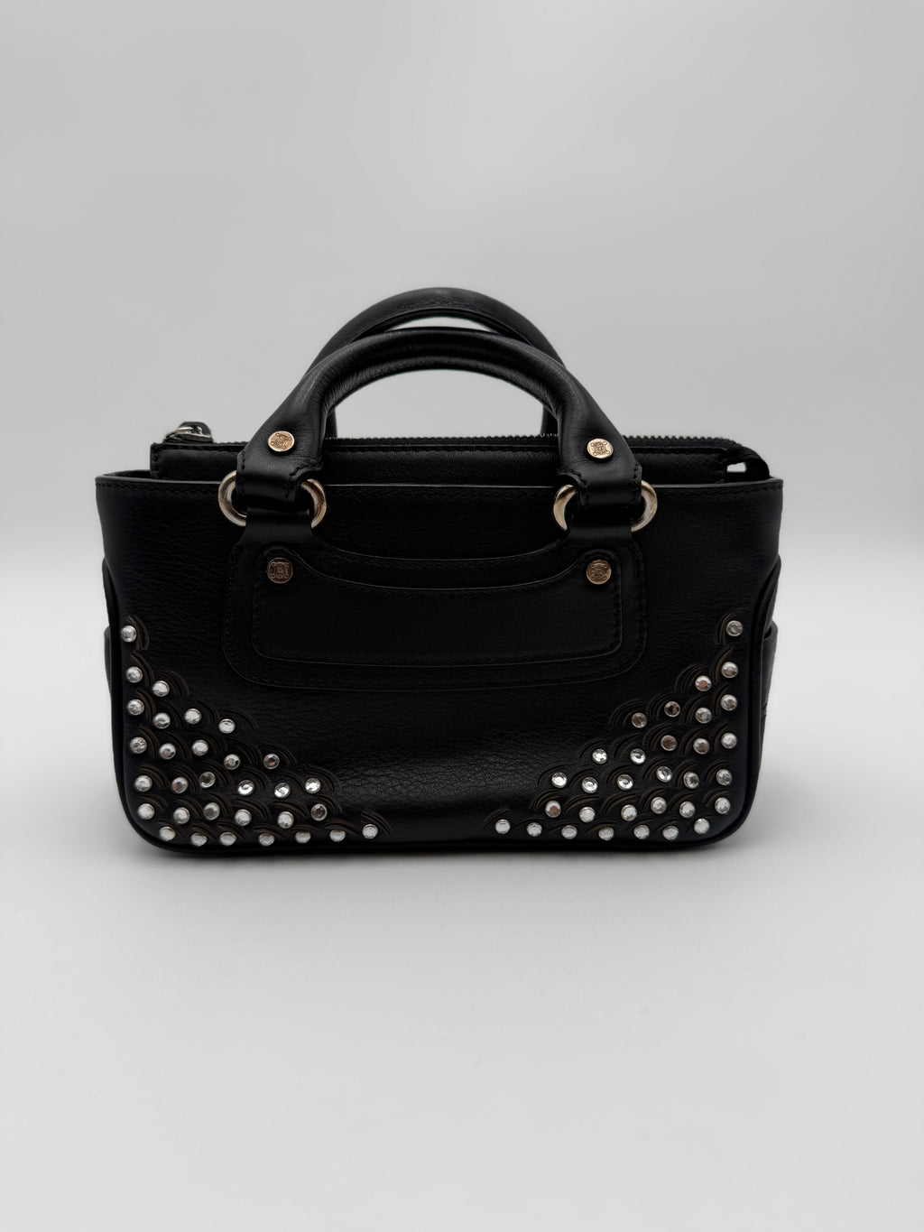 Celine Mini Boogie Limited Edition with Crystals and Silver Studs