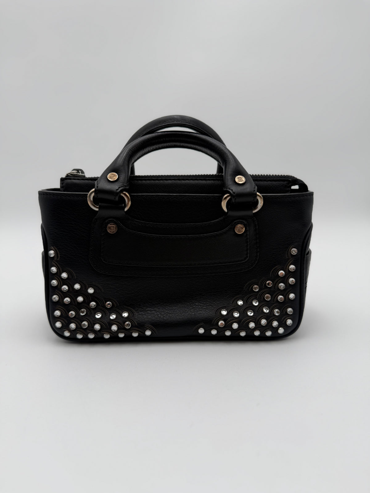 Celine Mini Boogie Limited Edition with Crystals and Silver Studs