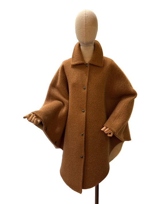 Hermès Mantella Vintage in Mohair color Cammello