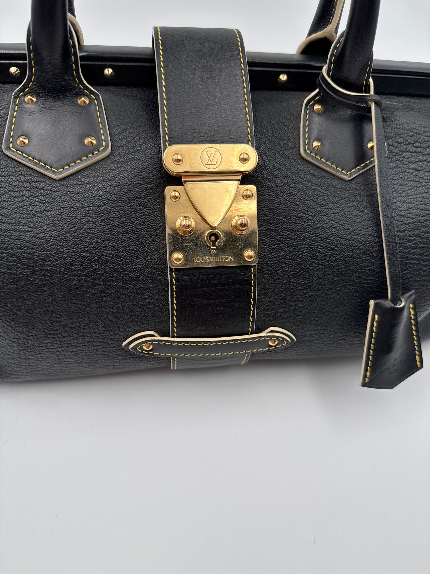 Louis Vuitton borsa Angenieux GM nera