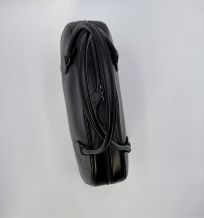ALAIÏA borsa in pelle nera