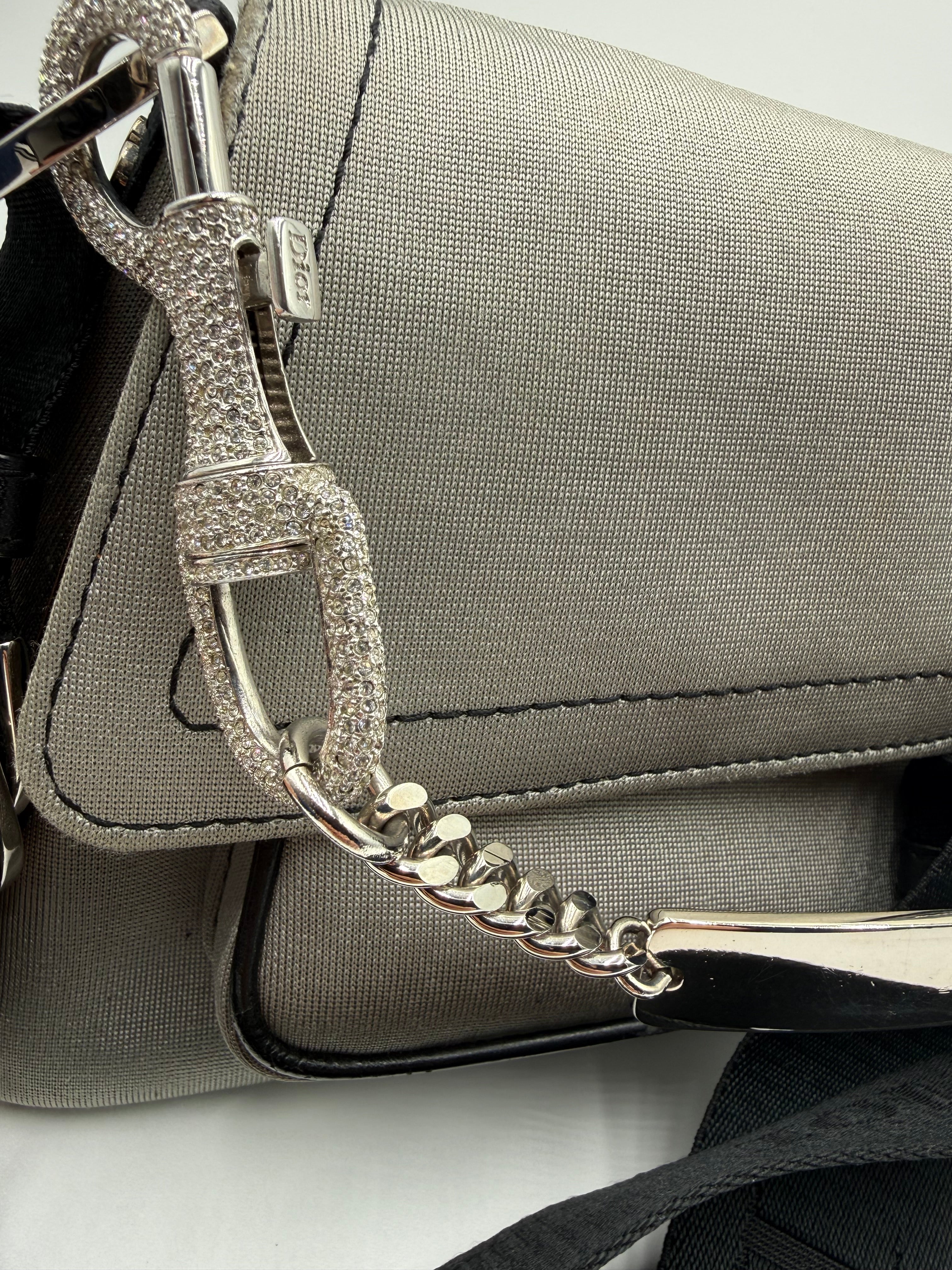 Dior Borsa "Hardcore" Jon Galliano Tela Verde