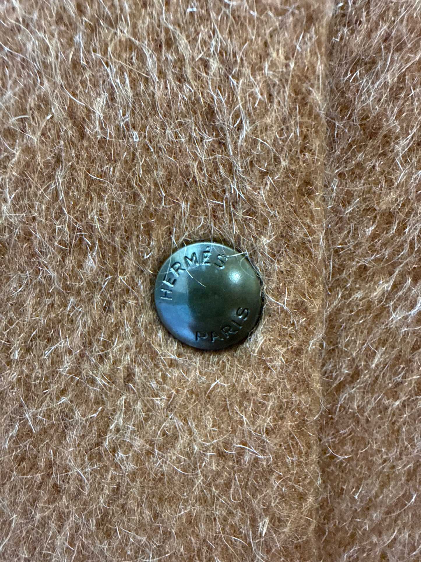 Hermès Mantella  in Mohair Vintage