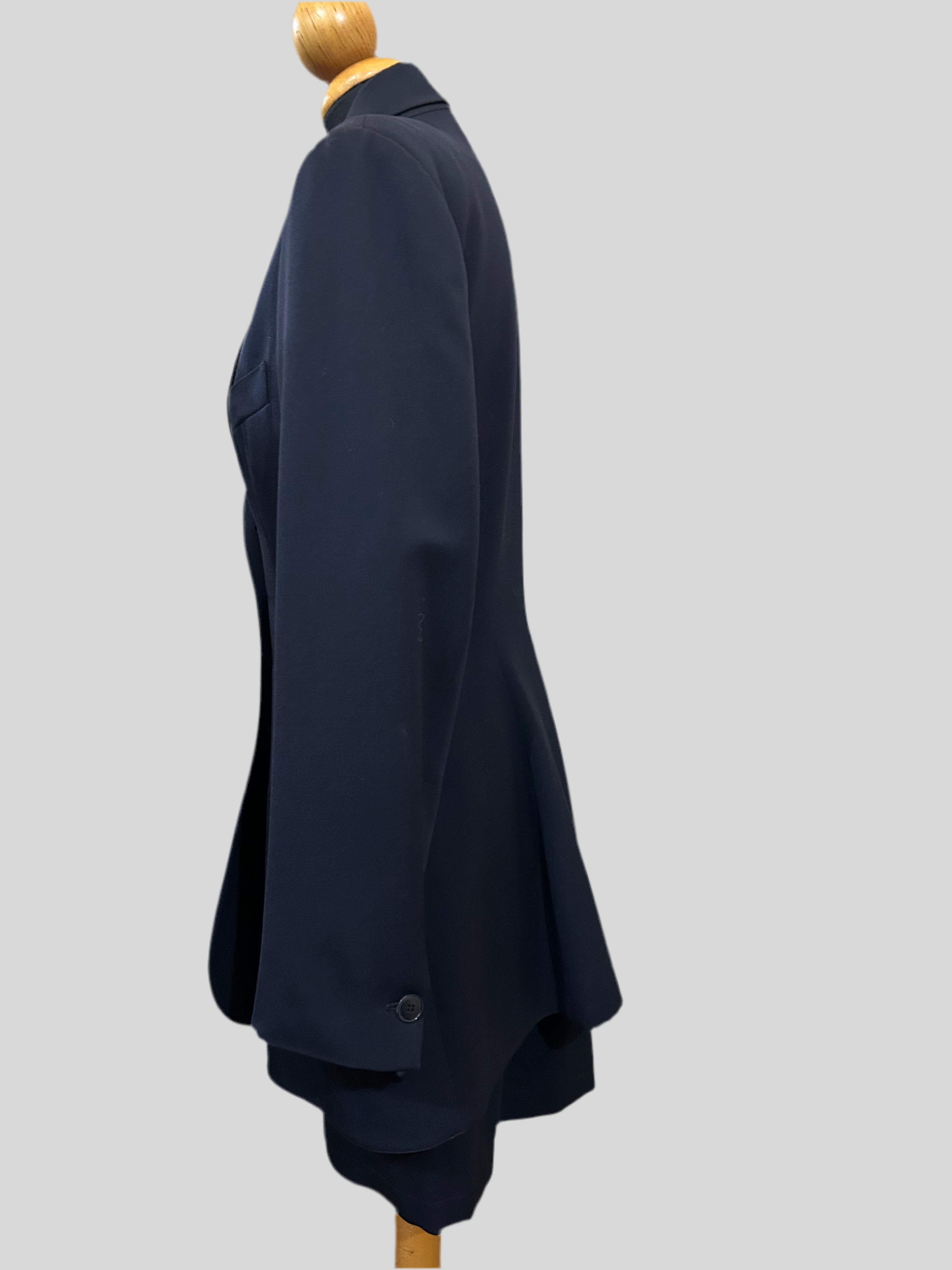 ALAÏA Tailleur in Lana Blu Scuro ALAÏA