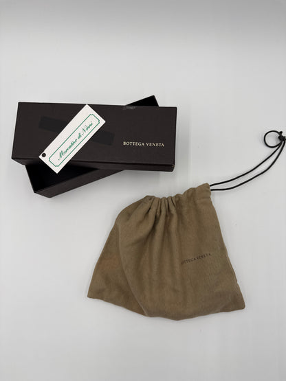 Bottega Veneta Collana intrecciato in Argento Ossidato con Medaglioni