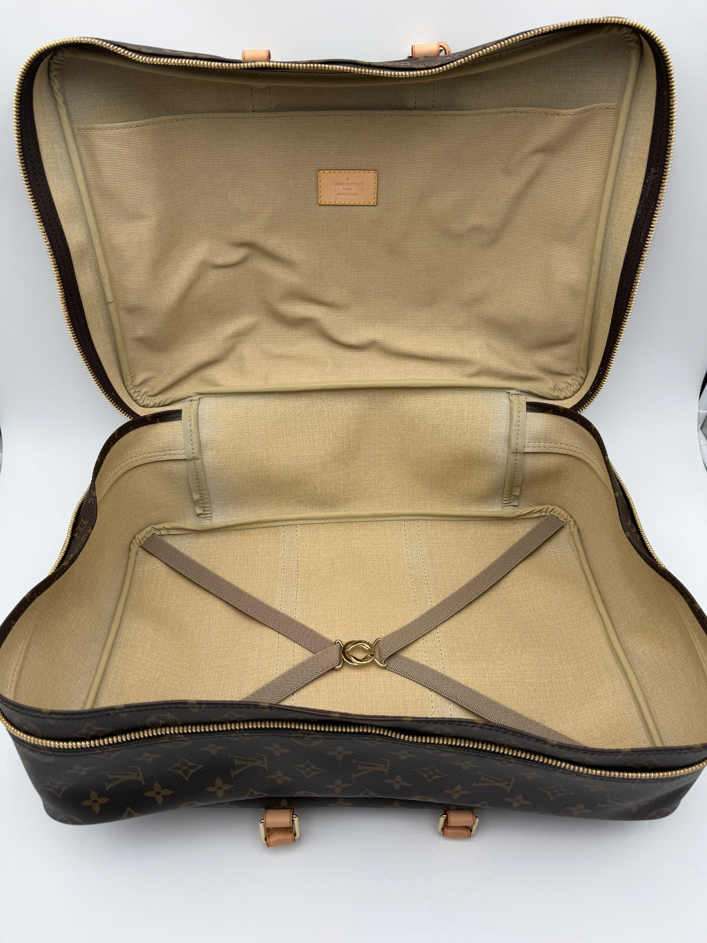 Louis Vuitton Valigia Morbida Sirius 45 Tela Monogram Marrone