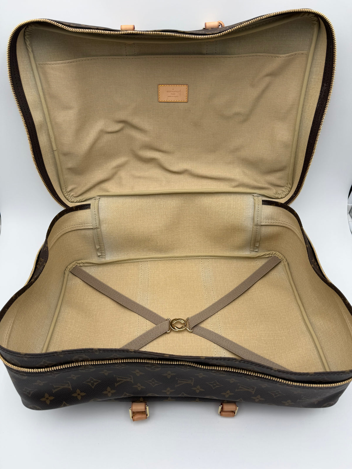 Louis Vuitton Valigia Morbida Sirius 45 Tela Monogram Marrone