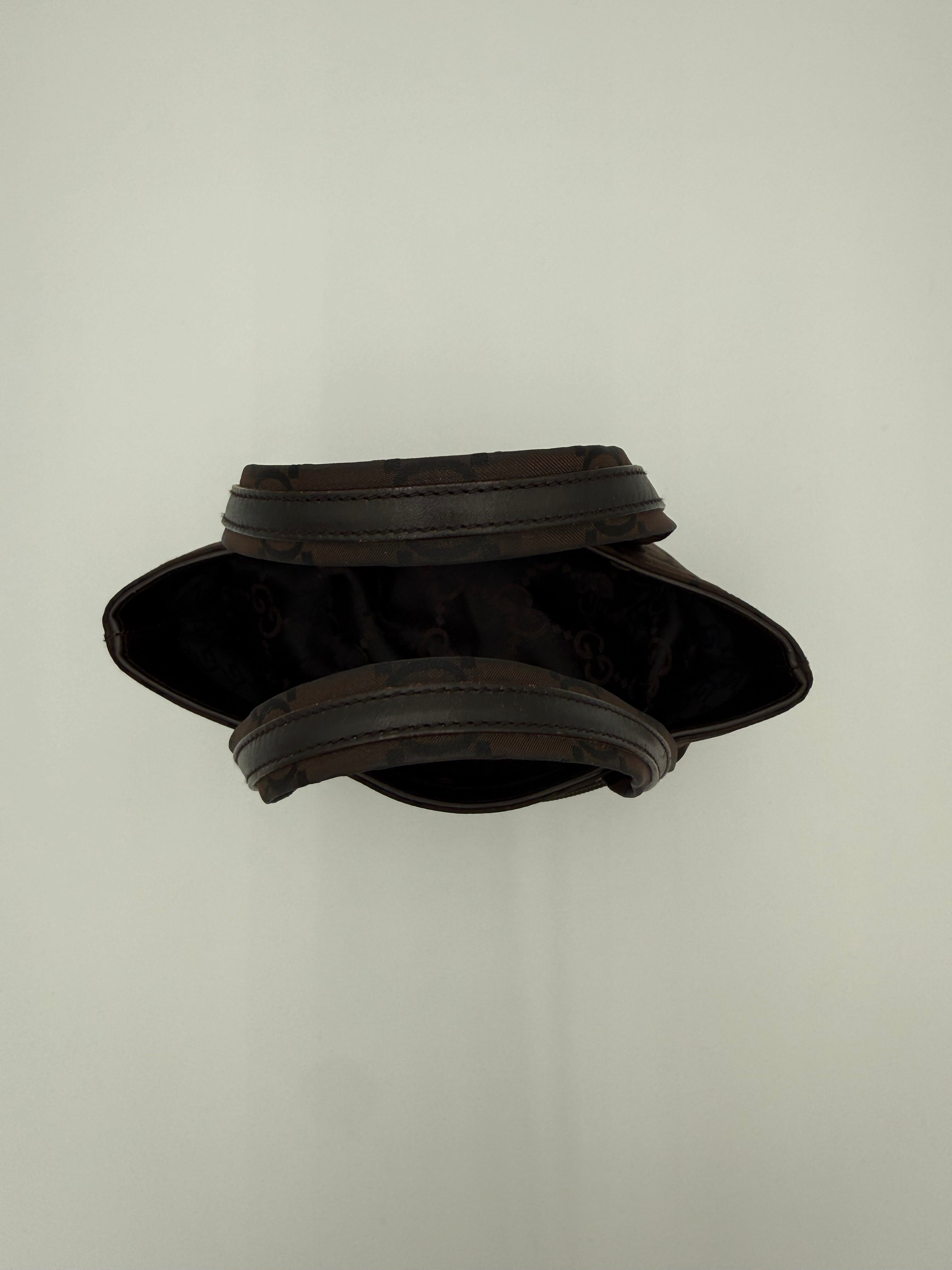 Gucci Borsa Mini  in Tela Marrone Monogram