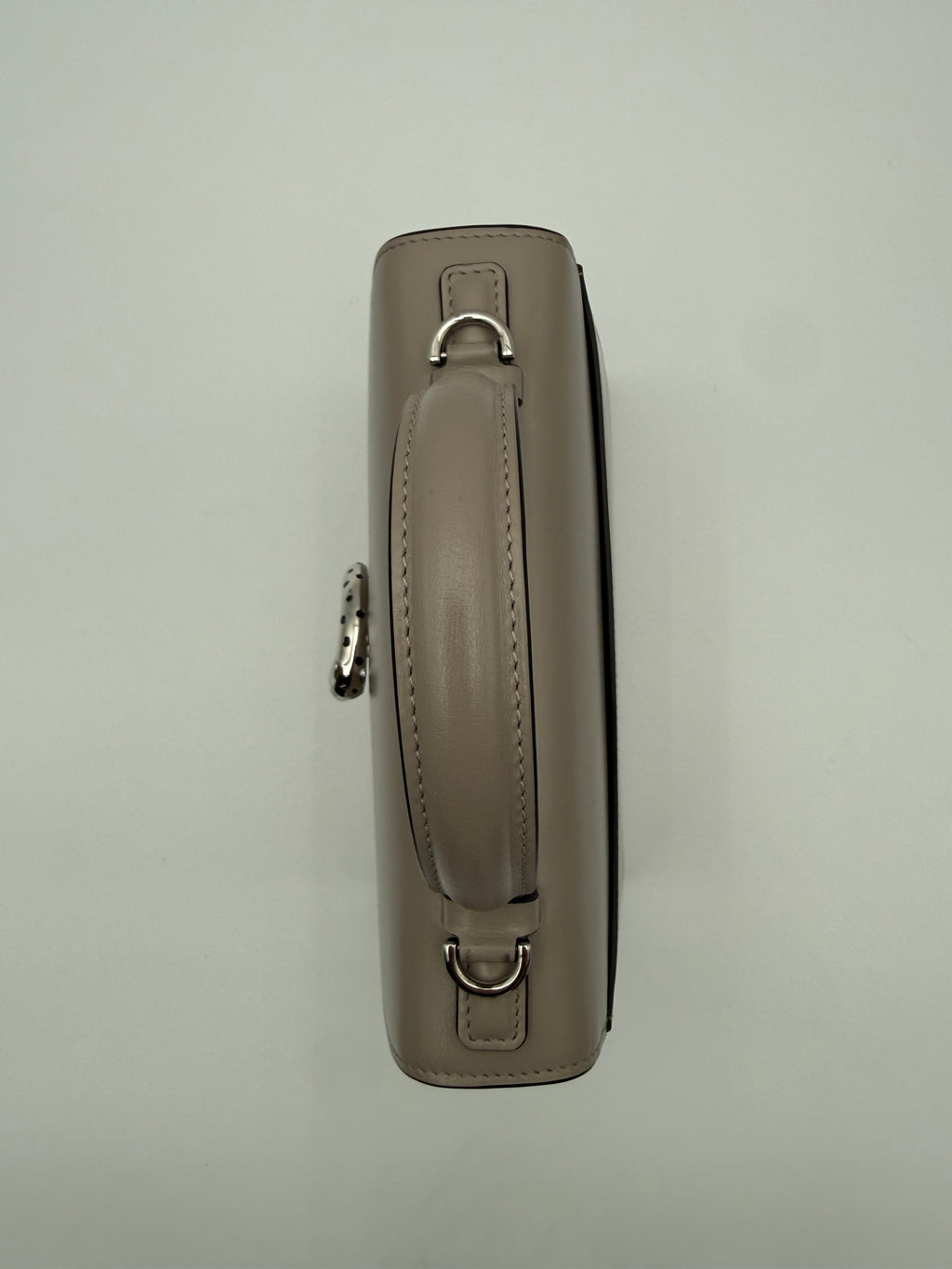 Borsa Cartier Panthère C Top in Pelle Grigio/Taupe
