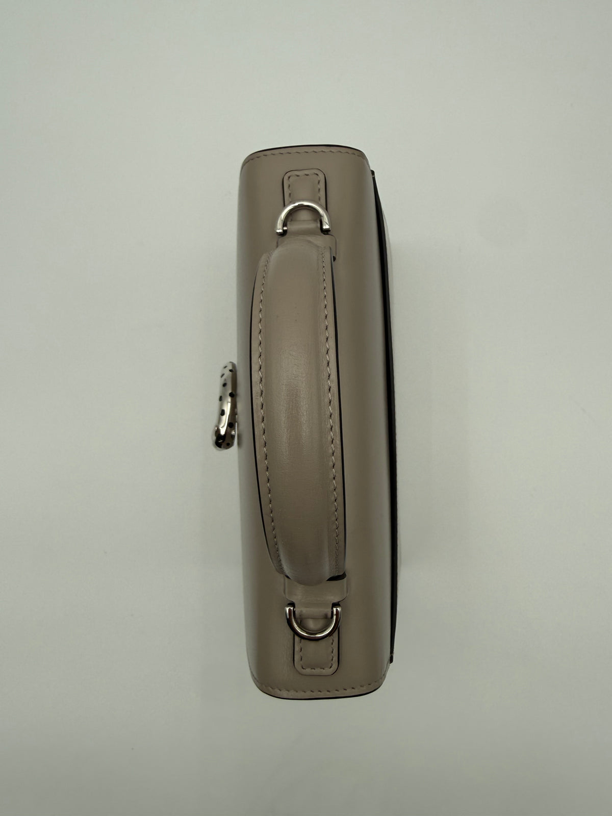 Borsa Cartier Panthère C Top in Pelle Grigio/Taupe