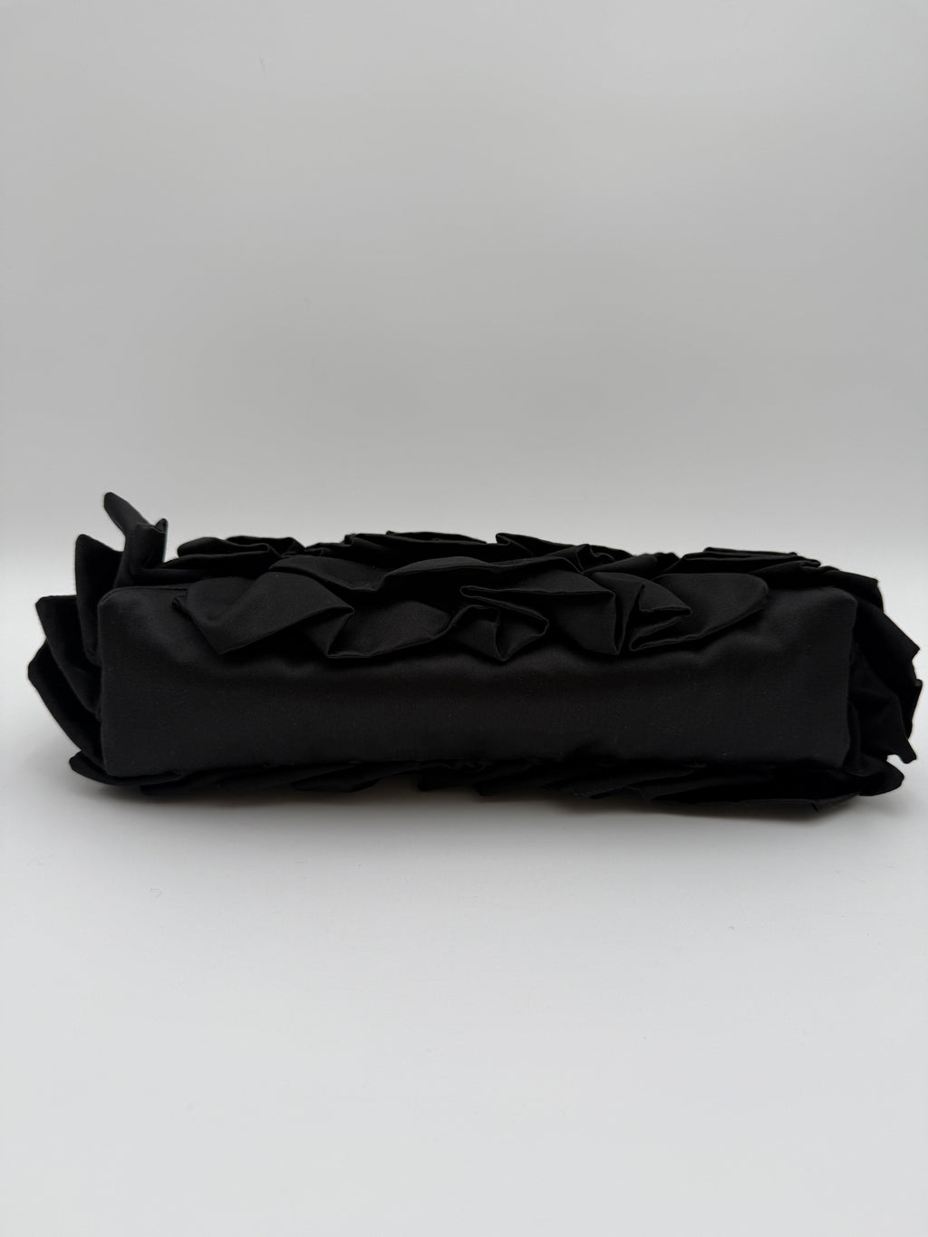 Pochette Dries Van Noten in Tessuto Tecnico Plissettato - Nero