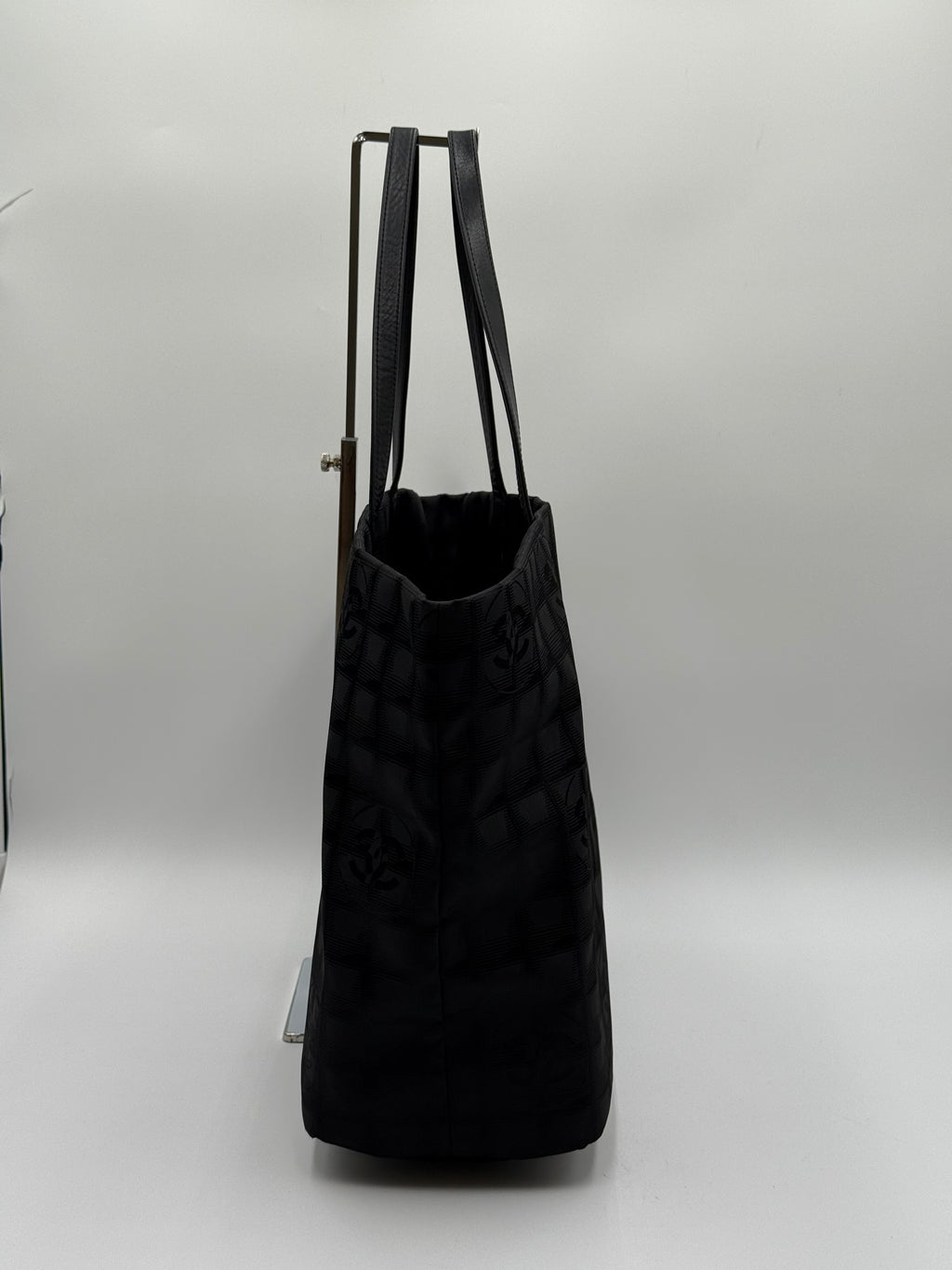 Chanel Borsa Tote Tela Nera
