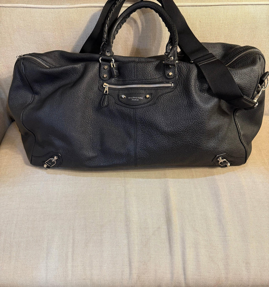 Balenciaga Borsa da Viaggio City Pelle Nera - Mercatino di Ninni