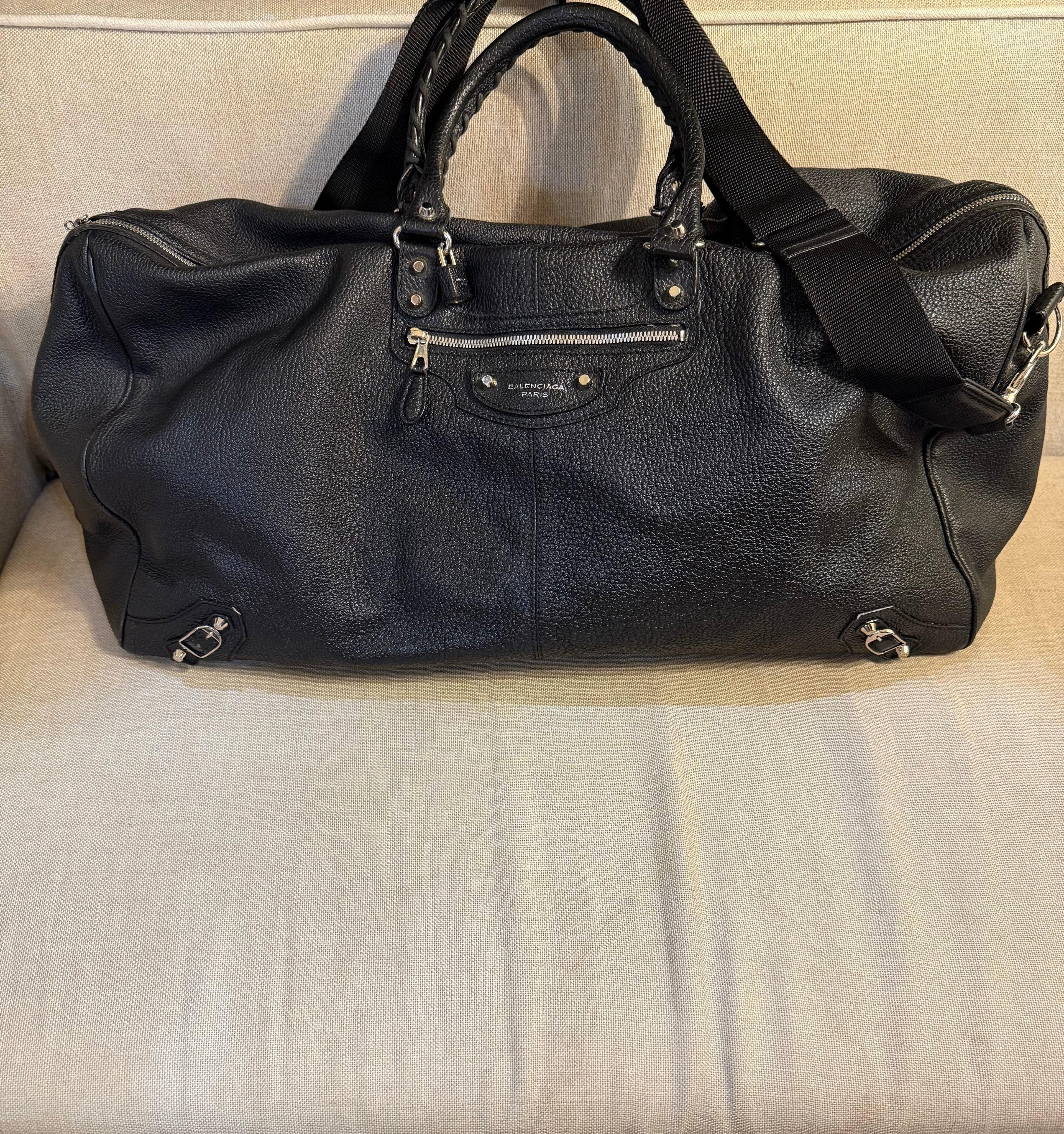 Balenciaga Borsa da Viaggio City Pelle Nera - Mercatino di Ninni