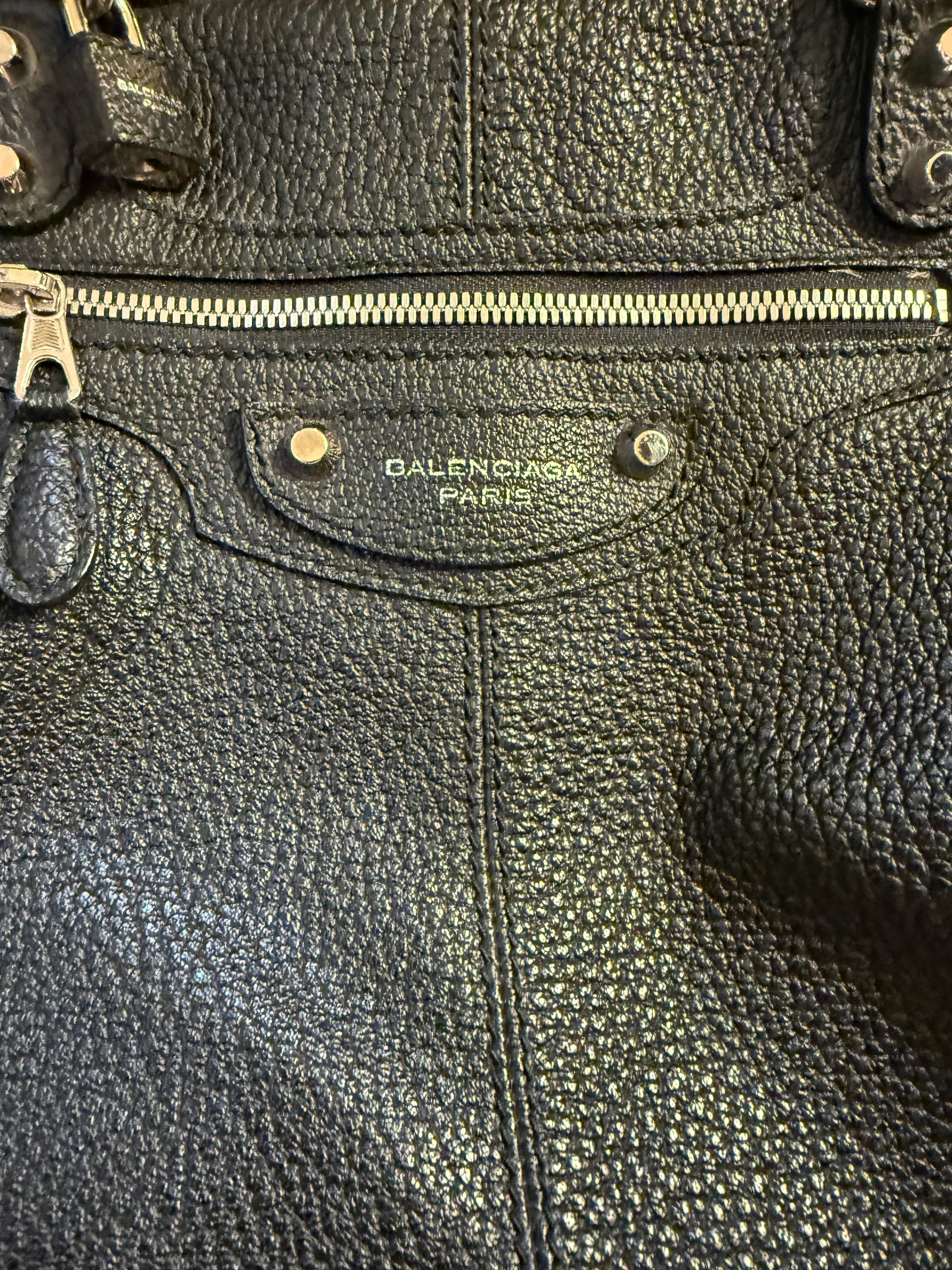 Balenciaga Borsa da Viaggio City Pelle Nera - Mercatino di Ninni