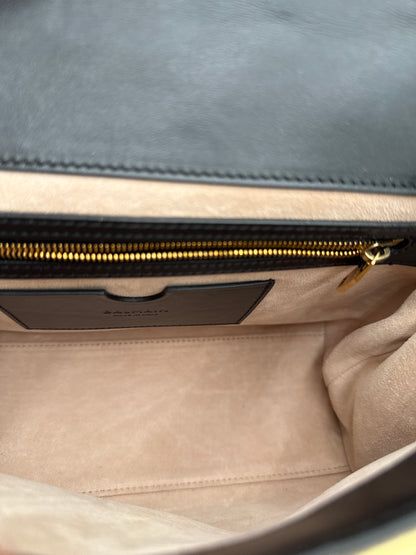 Balmain B-Buzz Borsa in Pelle Oro Metatallizzata - Mercatino di Ninni