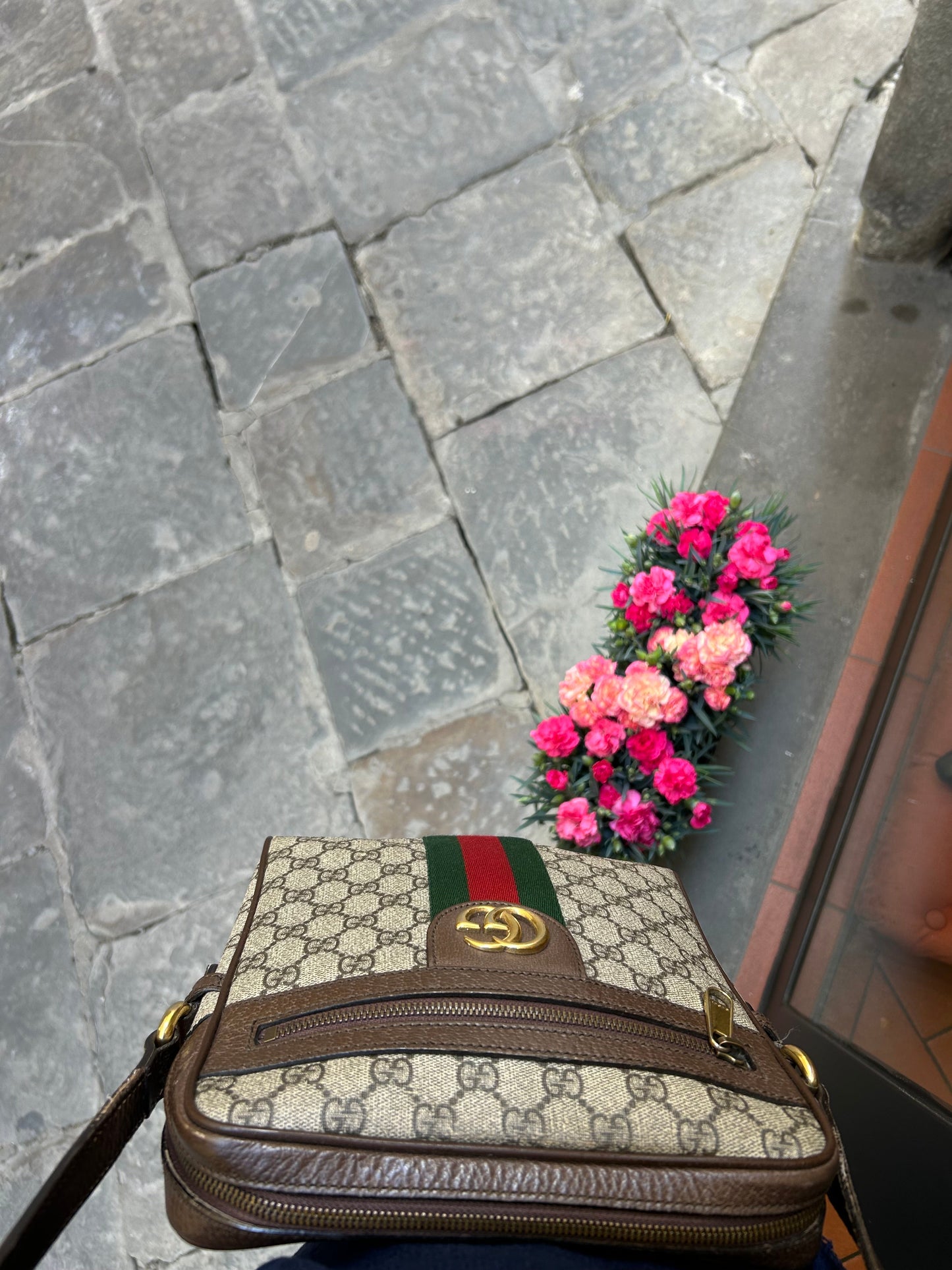 Borsello Gucci Ophidia GG in supreme Gucci