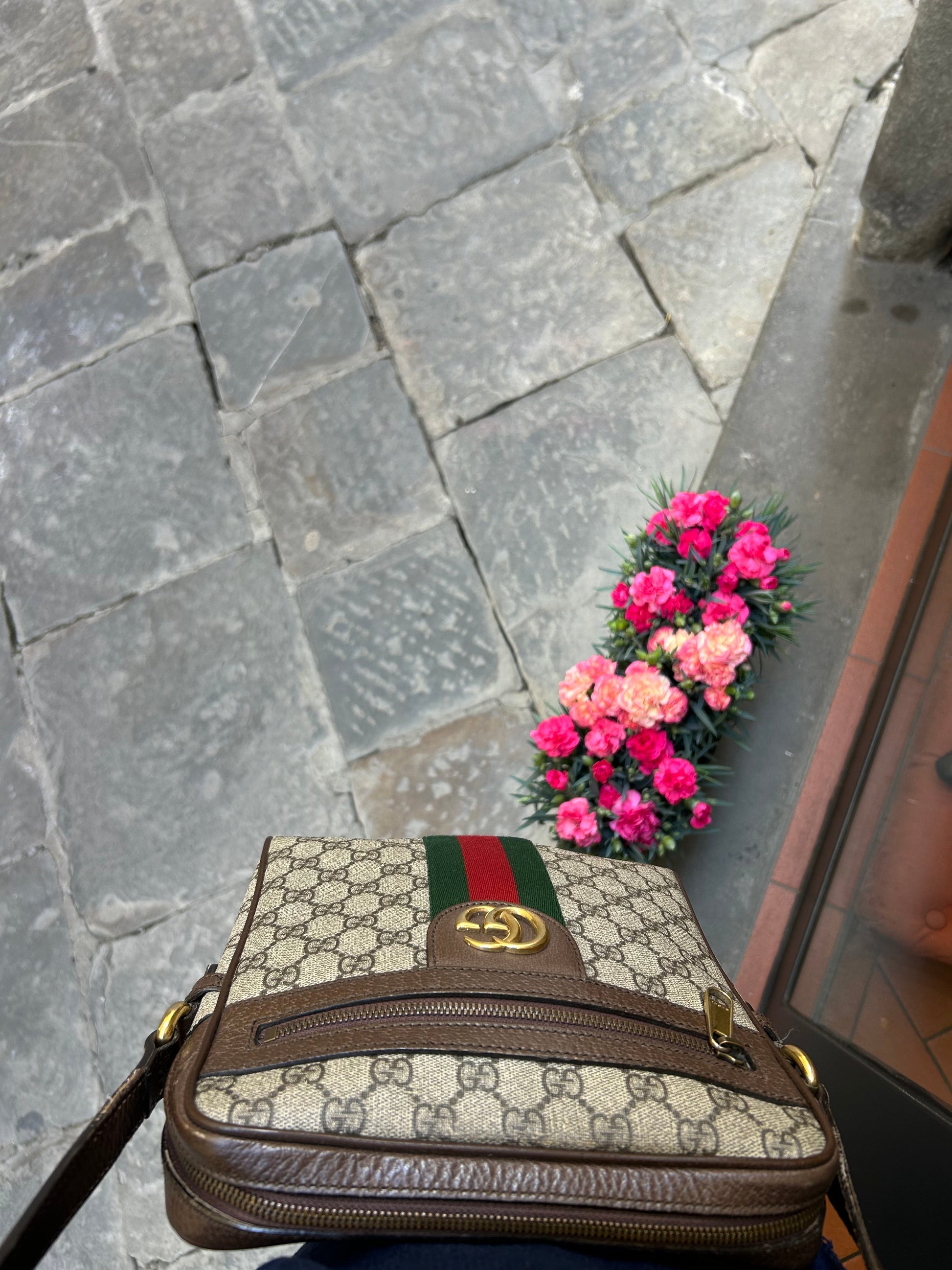 Borsello Gucci Ophidia GG in supreme Gucci