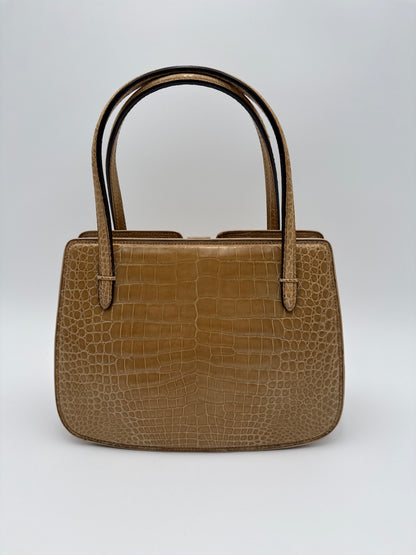 Gucci borsa Coccodrillo Vintage