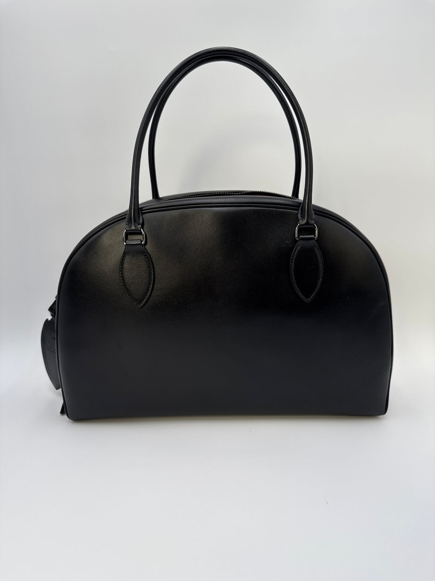 ALAIÏA borsa in pelle nera