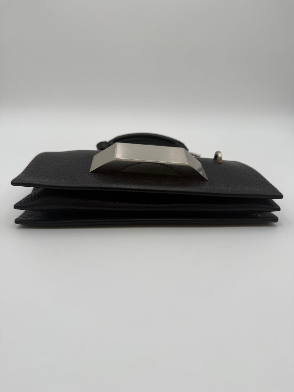 Rick Owens – Borsa Mini Pillow Griffin con Dettaglio Hardware Monumentale