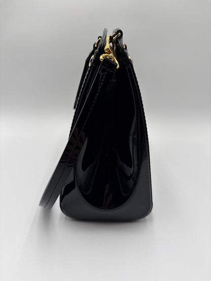 Louis Vuitton Borsa Brea MM Vernice Nera