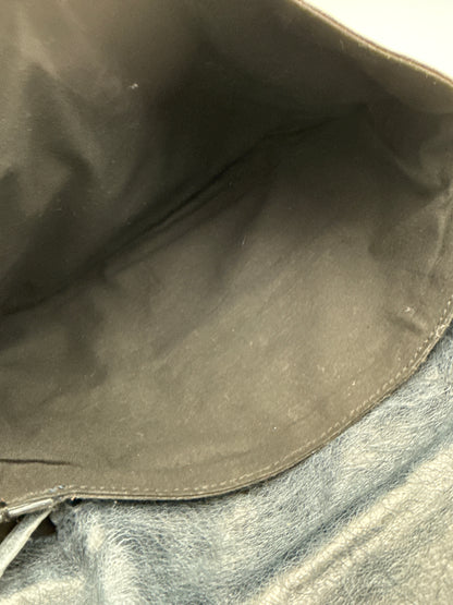 Balenciaga Pochette Giant Envelope in pelle di Agnello Blu