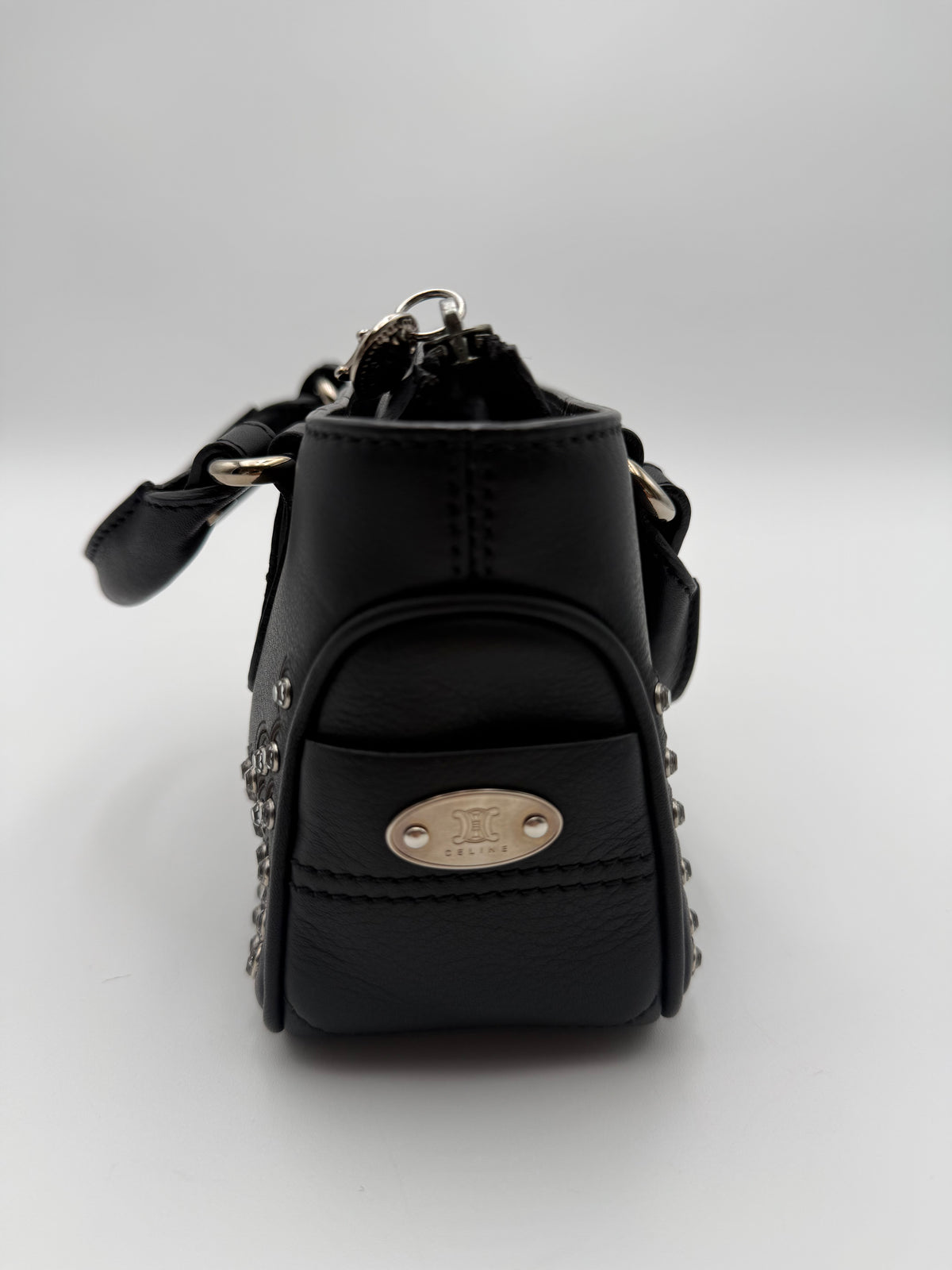 Celine Mini Boogie Limited Edition with Crystals and Silver Studs