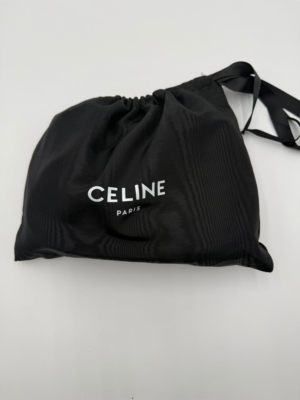 Celine Triompe Borsa Tracolla Medium  in pelle Nera