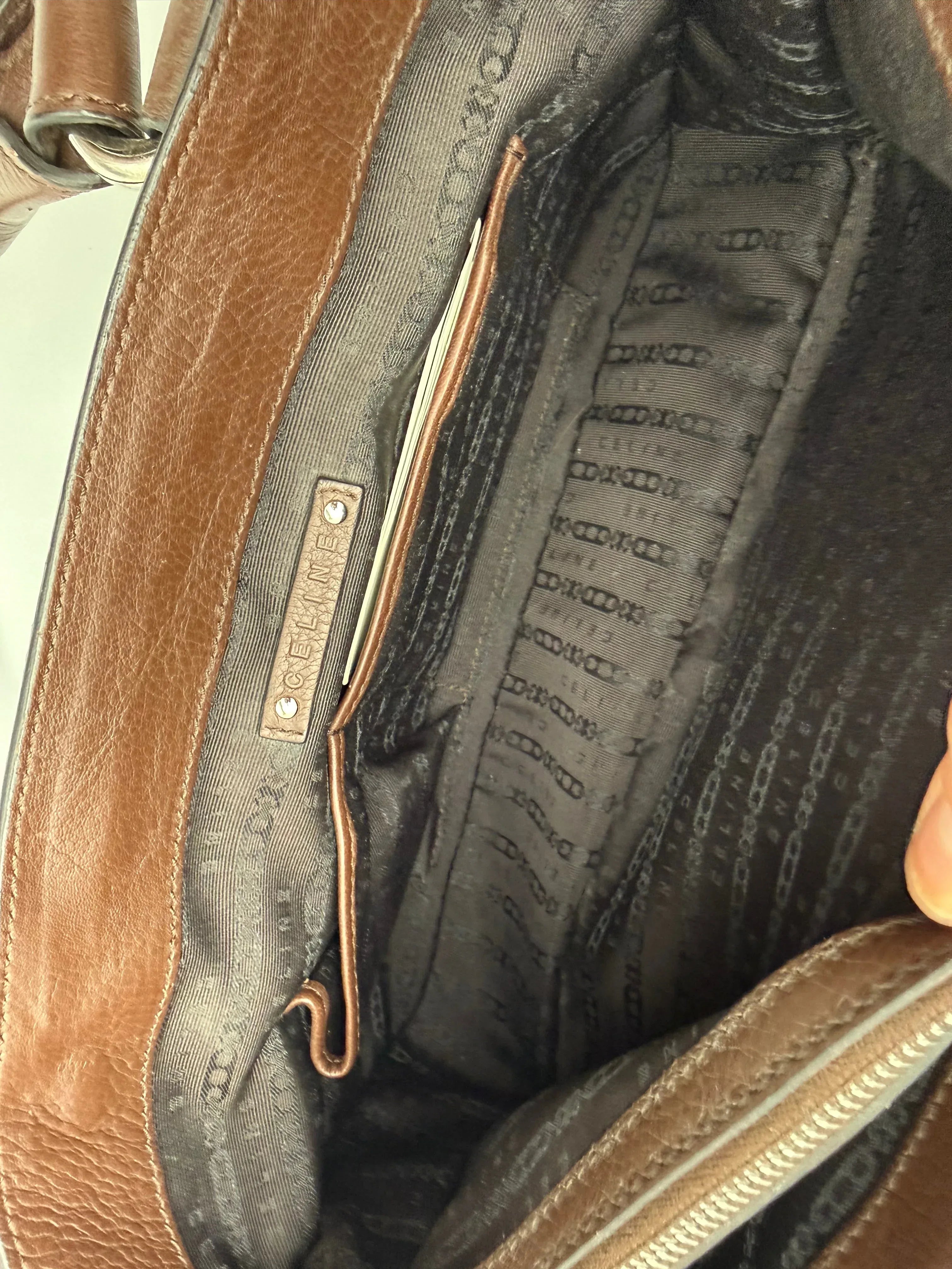 Celine-Borsa-Boogie-in-Pelle-Marrone-Mercatino-di-Ninni-70645867020637 - Mercatino di Ninni