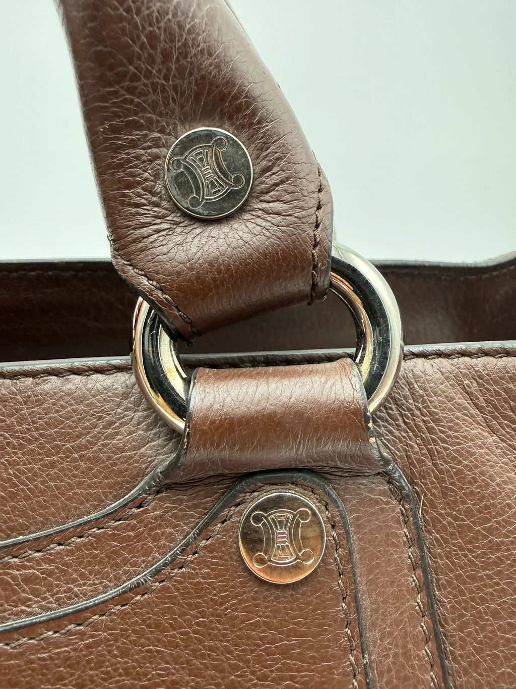 Celine-Borsa-Boogie-in-Pelle-Marrone-Mercatino-di-Ninni-70645867184477 - Mercatino di Ninni