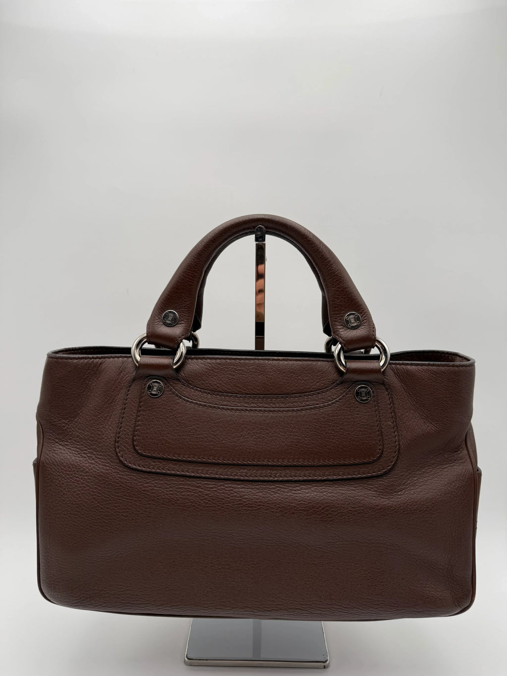 Celine-Borsa-Boogie-in-Pelle-Marrone-Mercatino-di-Ninni-70645867315549 - Mercatino di Ninni