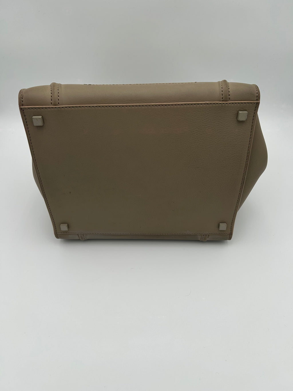 Celine Borsa Phantom in Pelle Grigio Tortora Cèline