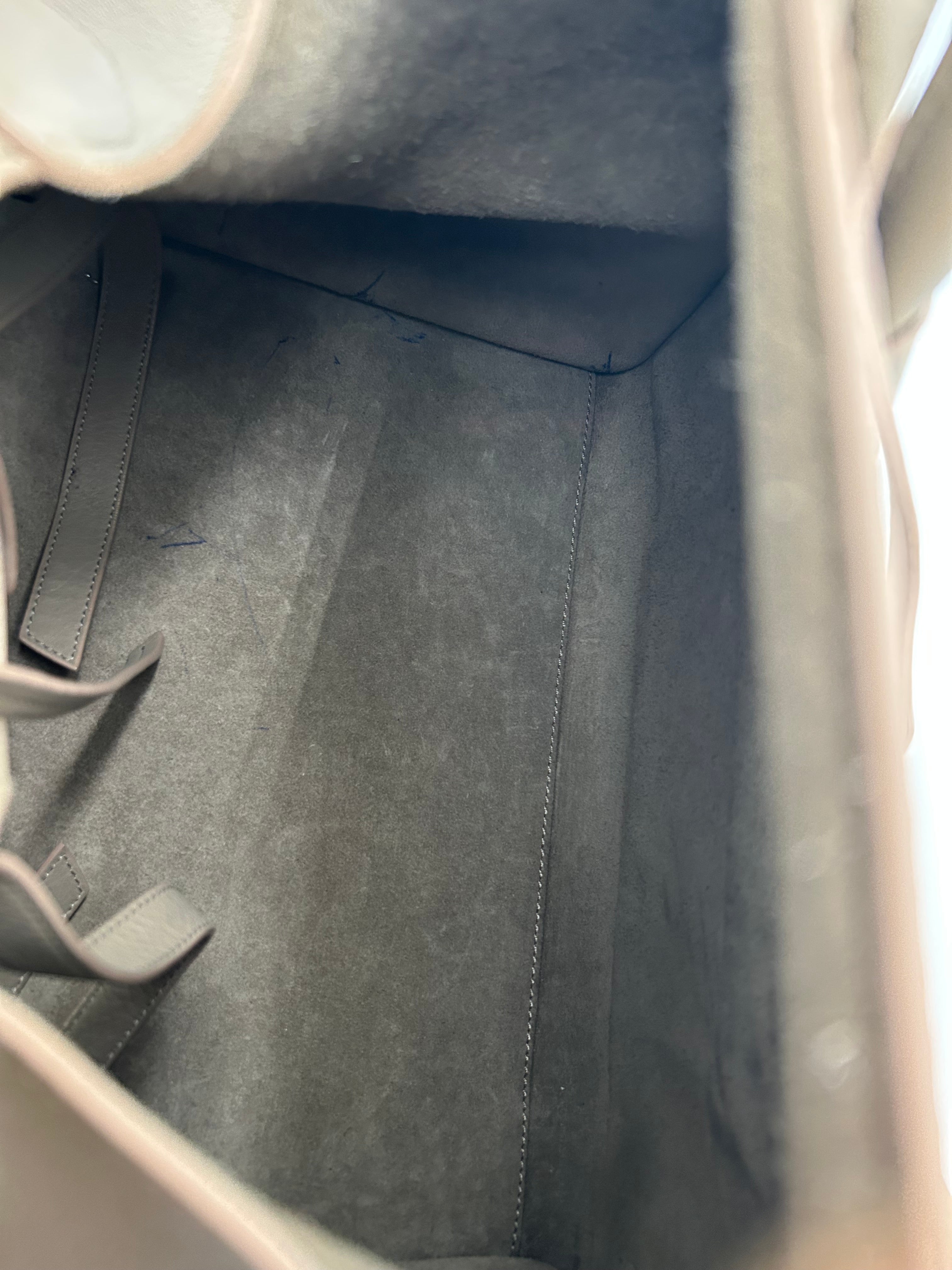 Celine Borsa Phantom in Pelle Grigio Tortora Cèline