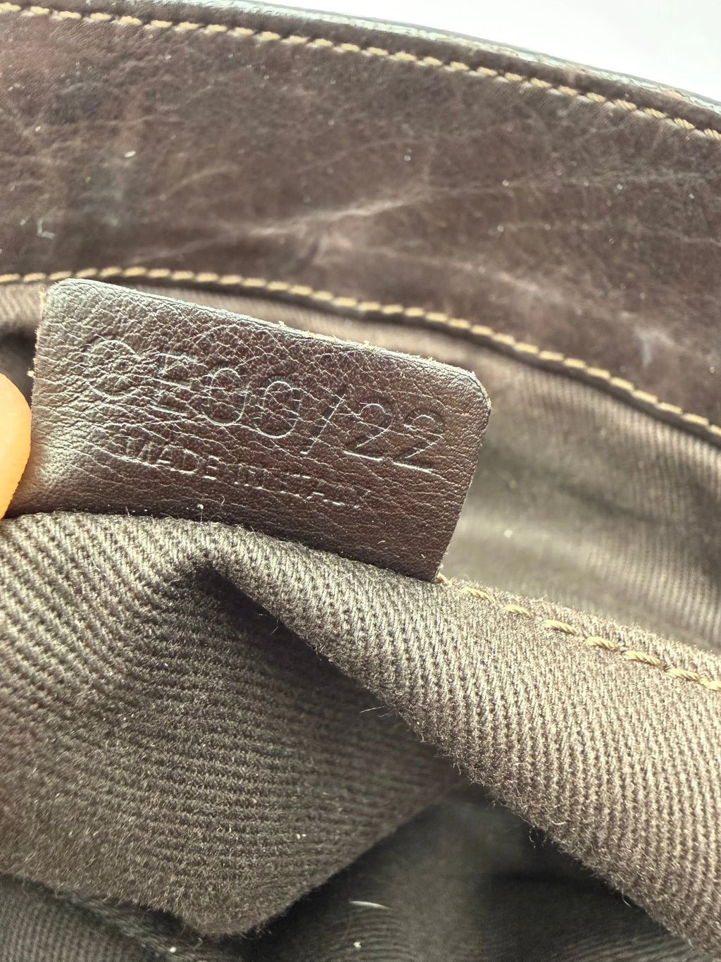 Celine Borsa a Mano Boogie in Pelle Marrone Scuro - Mercatino di Ninni