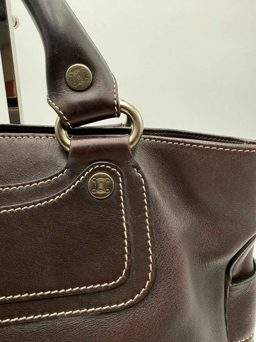 Celine Borsa a Mano Boogie in Pelle Marrone Scuro