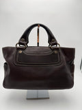 Celine Borsa a Mano Boogie in Pelle Marrone Scuro - Mercatino di Ninni
