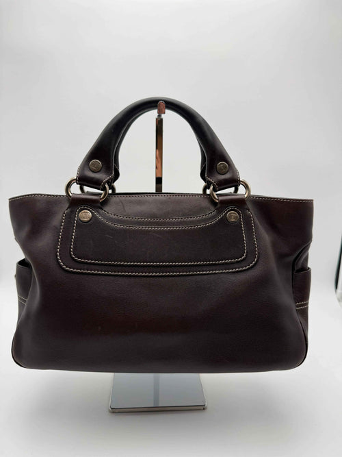 Celine Borsa a Mano Boogie in Pelle Marrone Scuro
