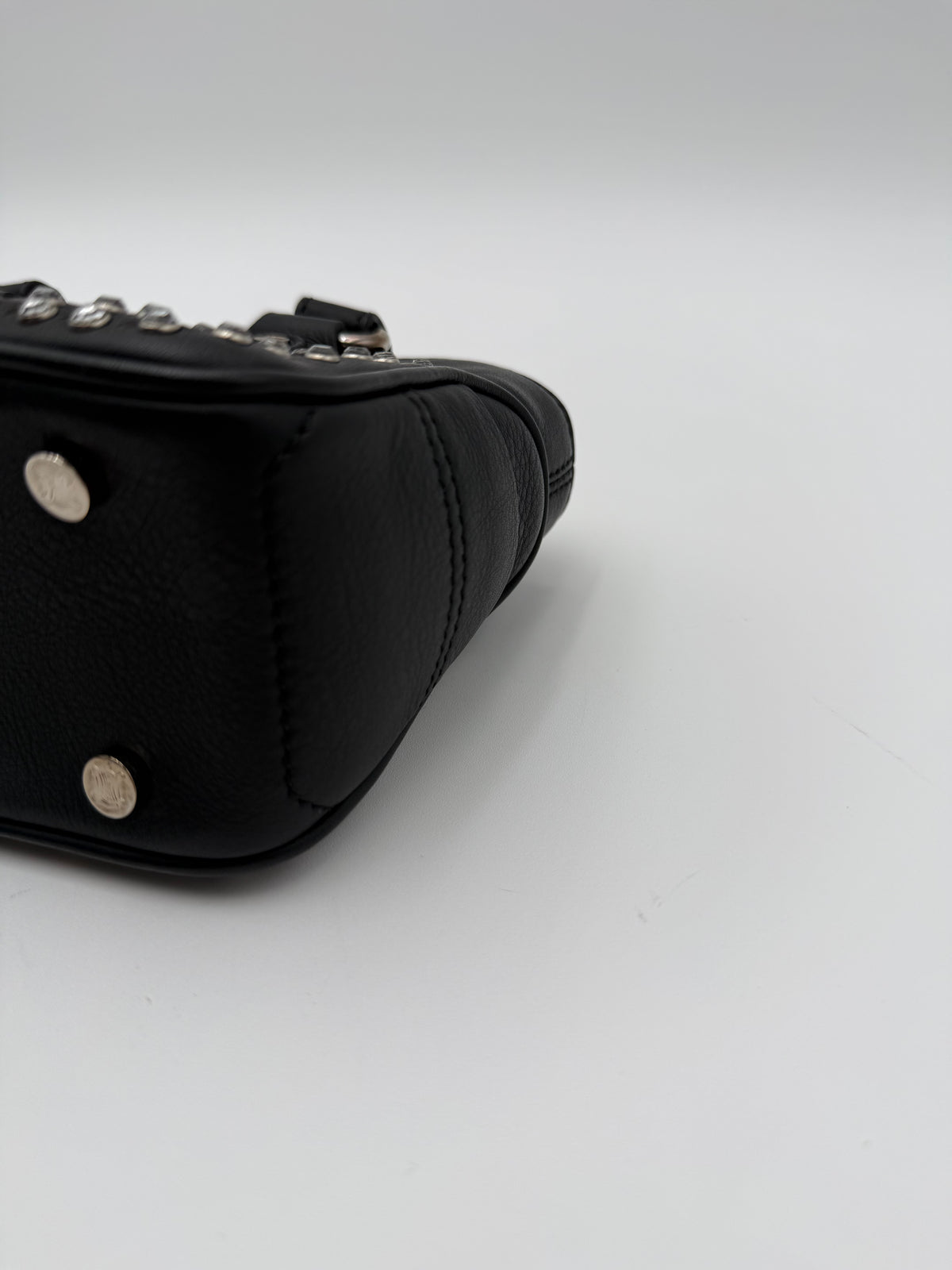 Celine Mini Boogie Edizione Limitata con Cristalli e Borchie Nera