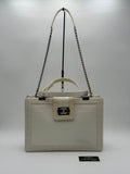 Chanel Borsa Boy Tote in Pelle Edizione Limitata Bianca - Mercatino di Ninni