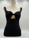 Chanel Costume Intero 1996 Karl Lagerfeld in Lycra Nero - Mercatino di Ninni
