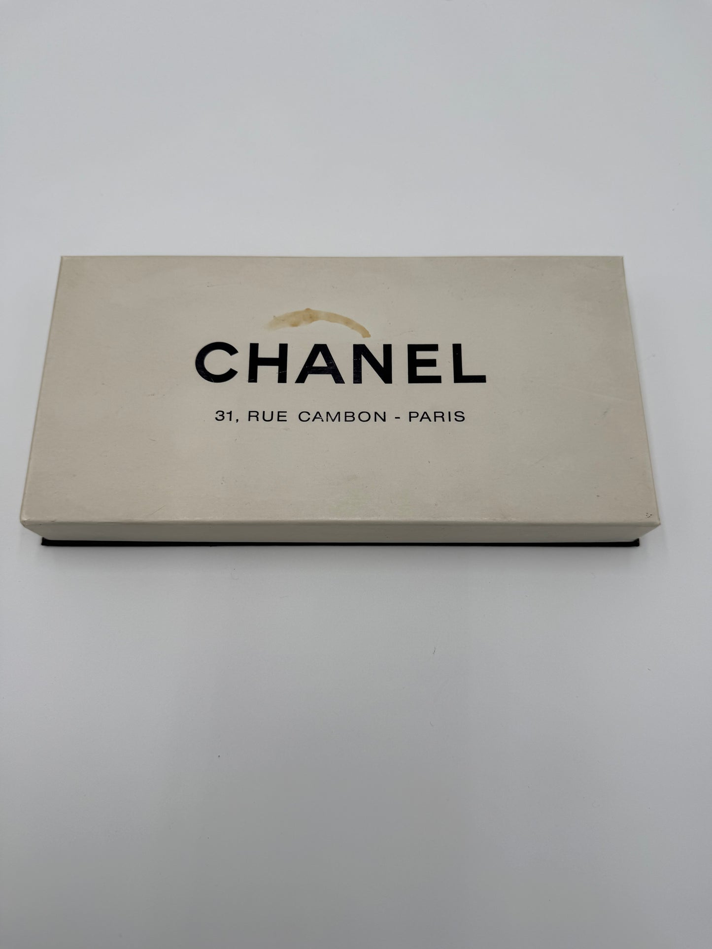 Chanel Spilla Vintage Fiocco Nero in raso di Seta